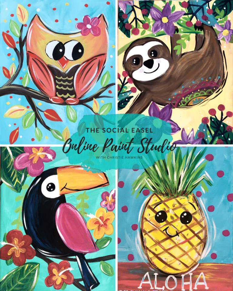Acrylic Painting Tutorials for Kids