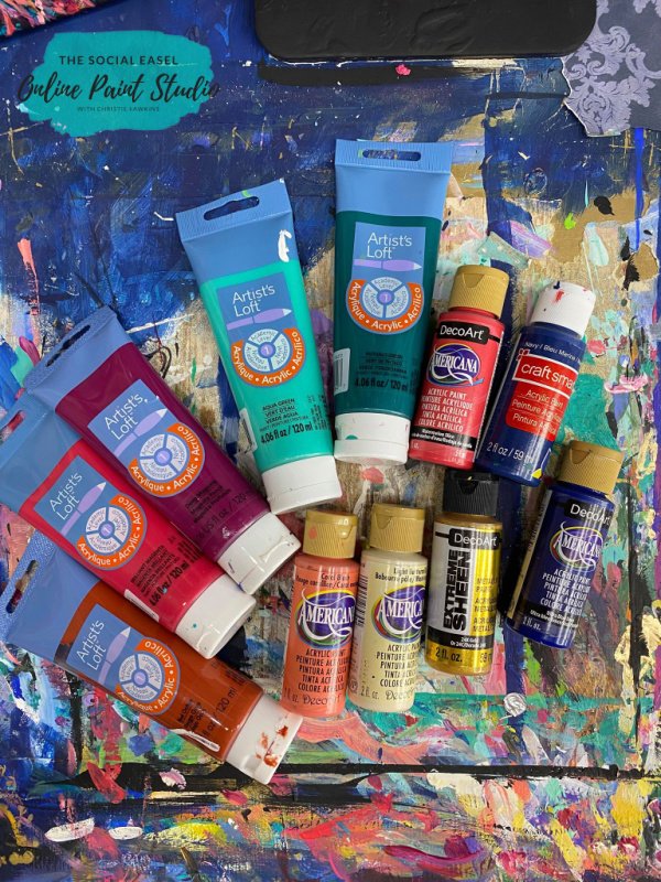 Paint How to Paint A collection The Social Easel
