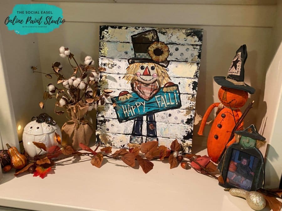 Happy Fall Decorating for Fall The Social Easel