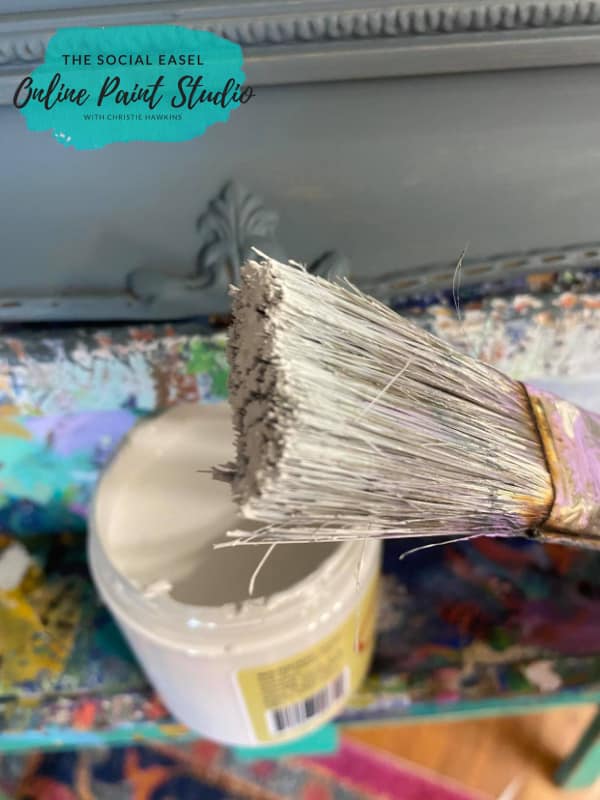 Load Brush Ornate Mirror Makeover The Social Easel Online Paint Studio