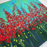 How to Paint Simple Wildflowers