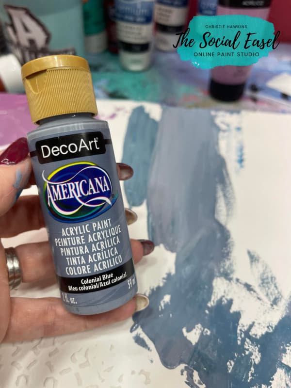 F Harbor Blue How to Match Acrylic Paint Colors The Social Easel