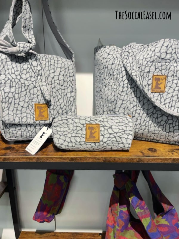 New Hope Girls  bags on display on a shelf